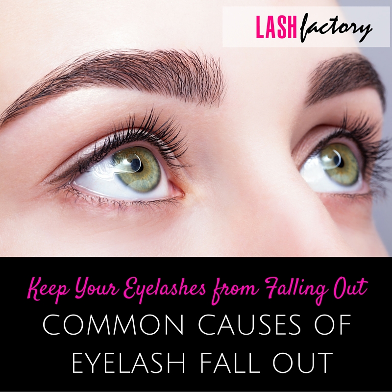 Common Causes of Eyelash Fall Out \u2022 Lash Factory Cosmetics